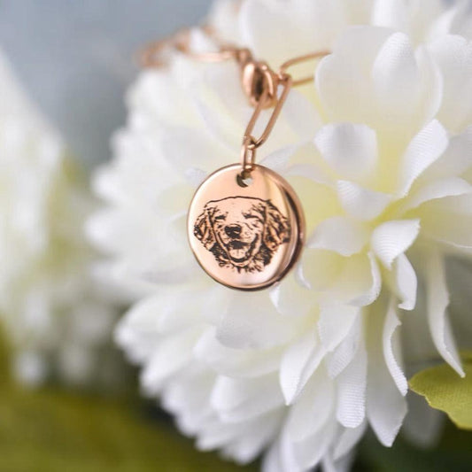 personalized pet portrait bracelet