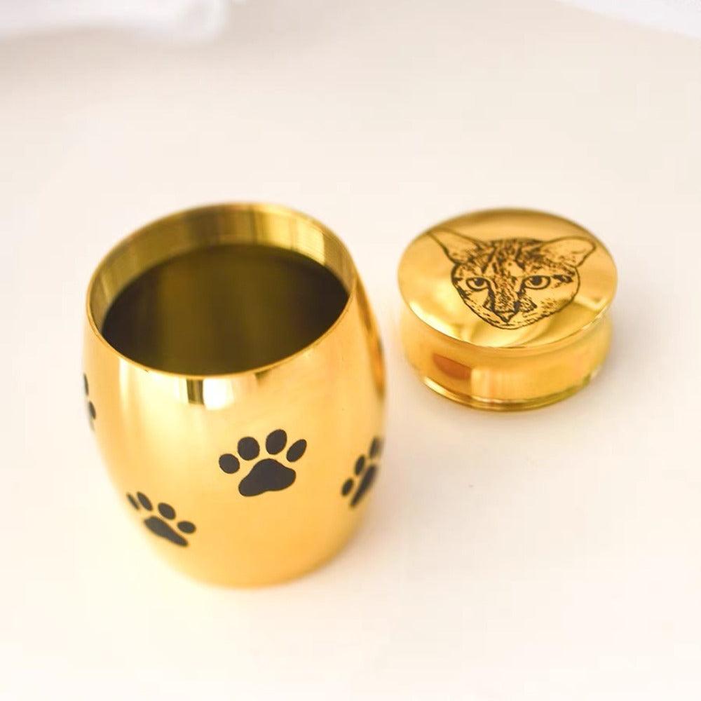 Designer pet urns