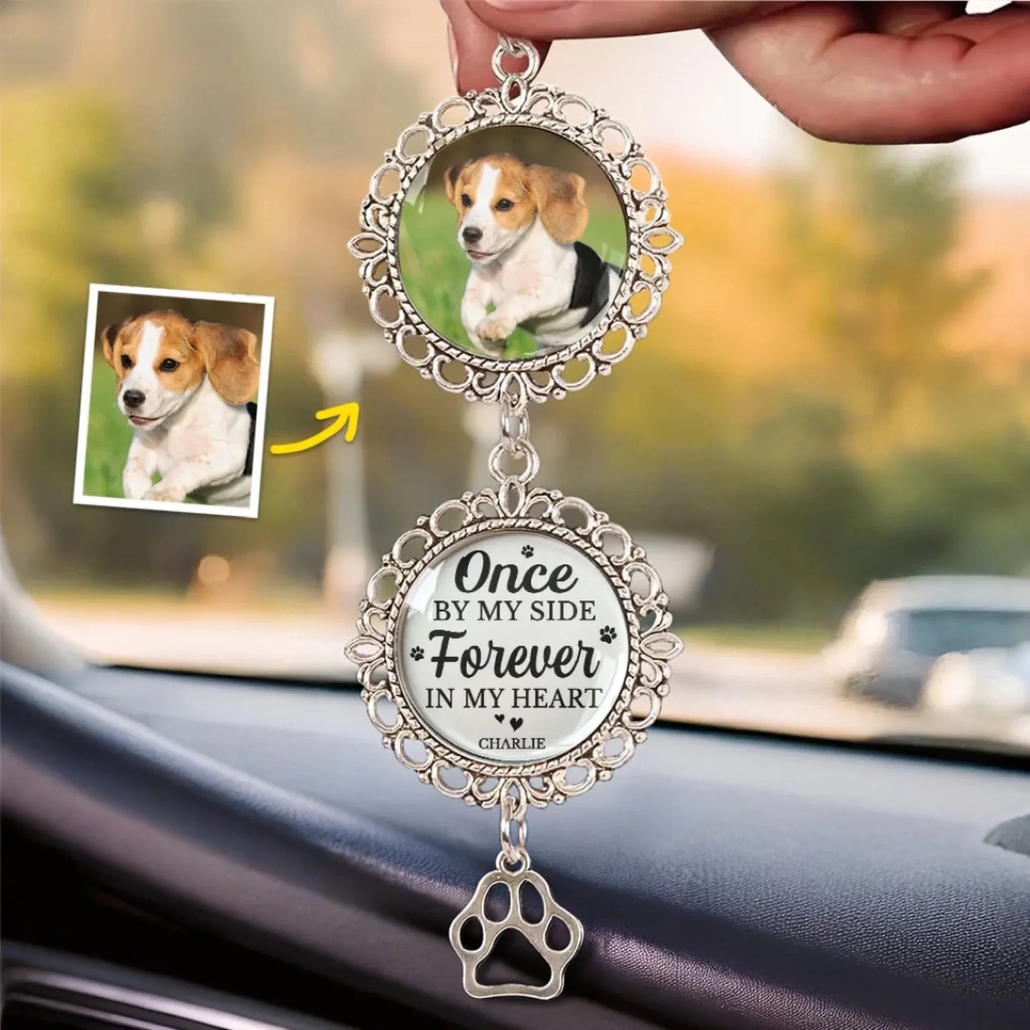 Custom Photo You Once By My Side Forever In_
