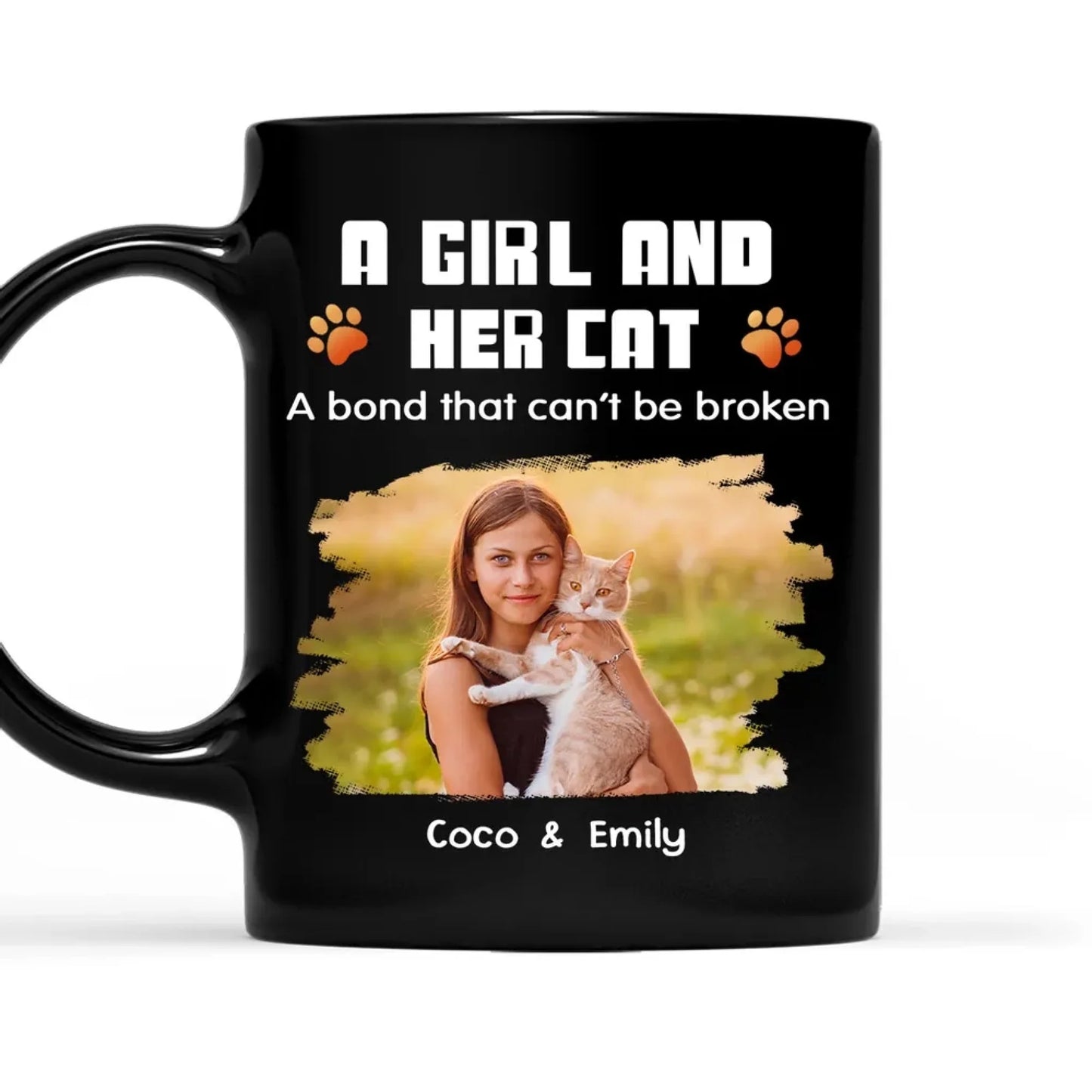 Better With Cats Photo - Personalized Custom Coffee
