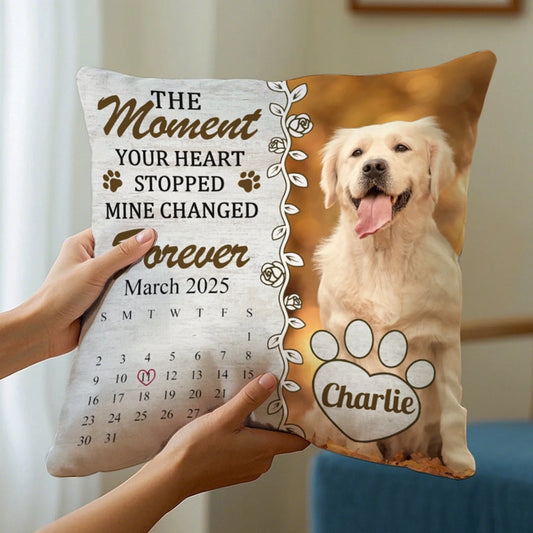Pet Memorial Personalized Custom Pillow Sympathy Gift For Pet Owners, Pet Lovers