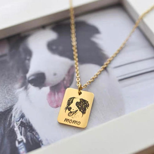 dog memorial necklace