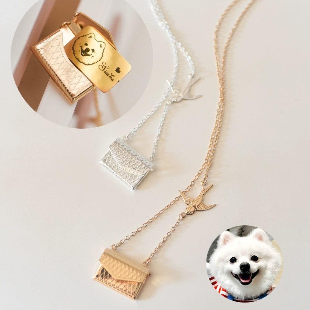 personalised necklaces for pet lovers