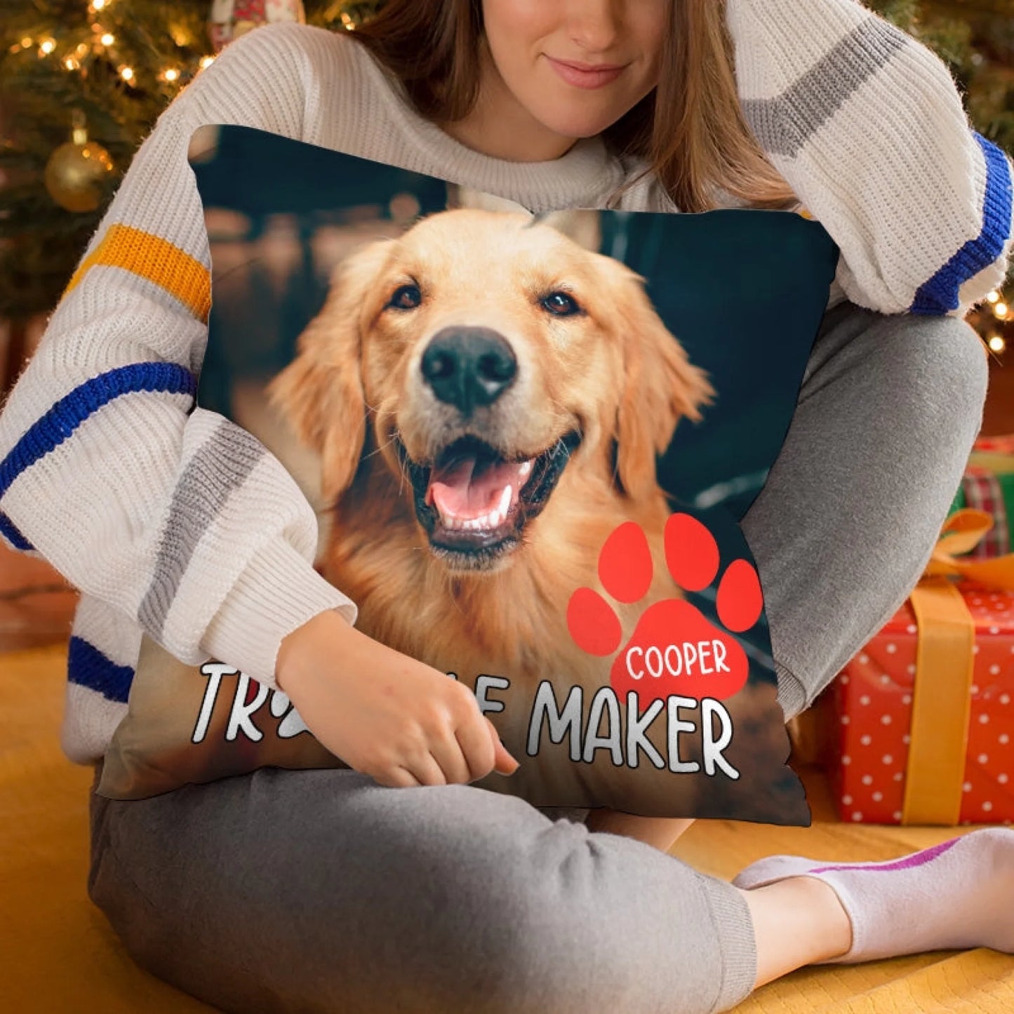 Custom Photo Trouble Maker - Dog & Cat Perso