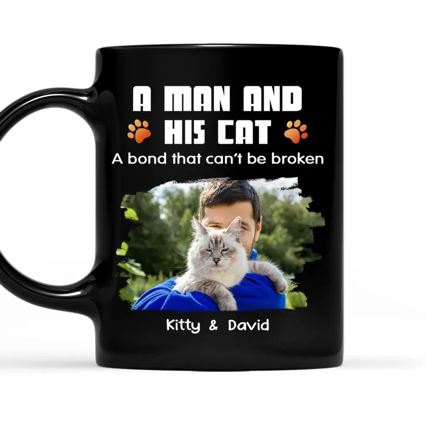 Better With Cats Photo - Personalized Custom Coffee (1)