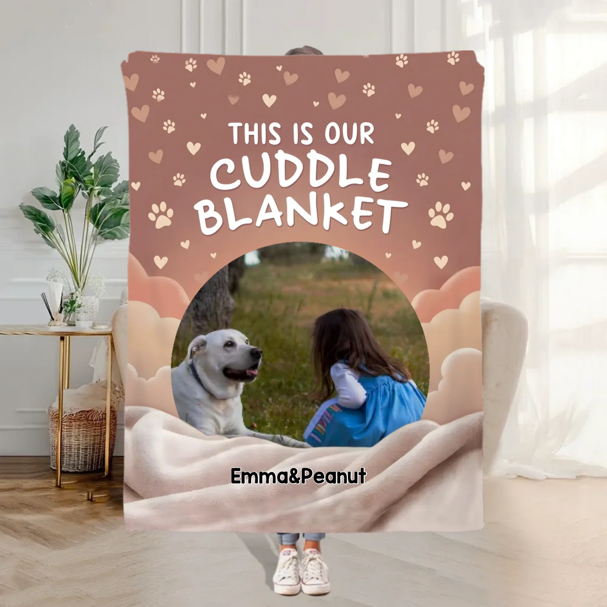 Personalized Starry Sky Angel Wing Pet Photo Soft Throw Blanket Memorial Gift (1)