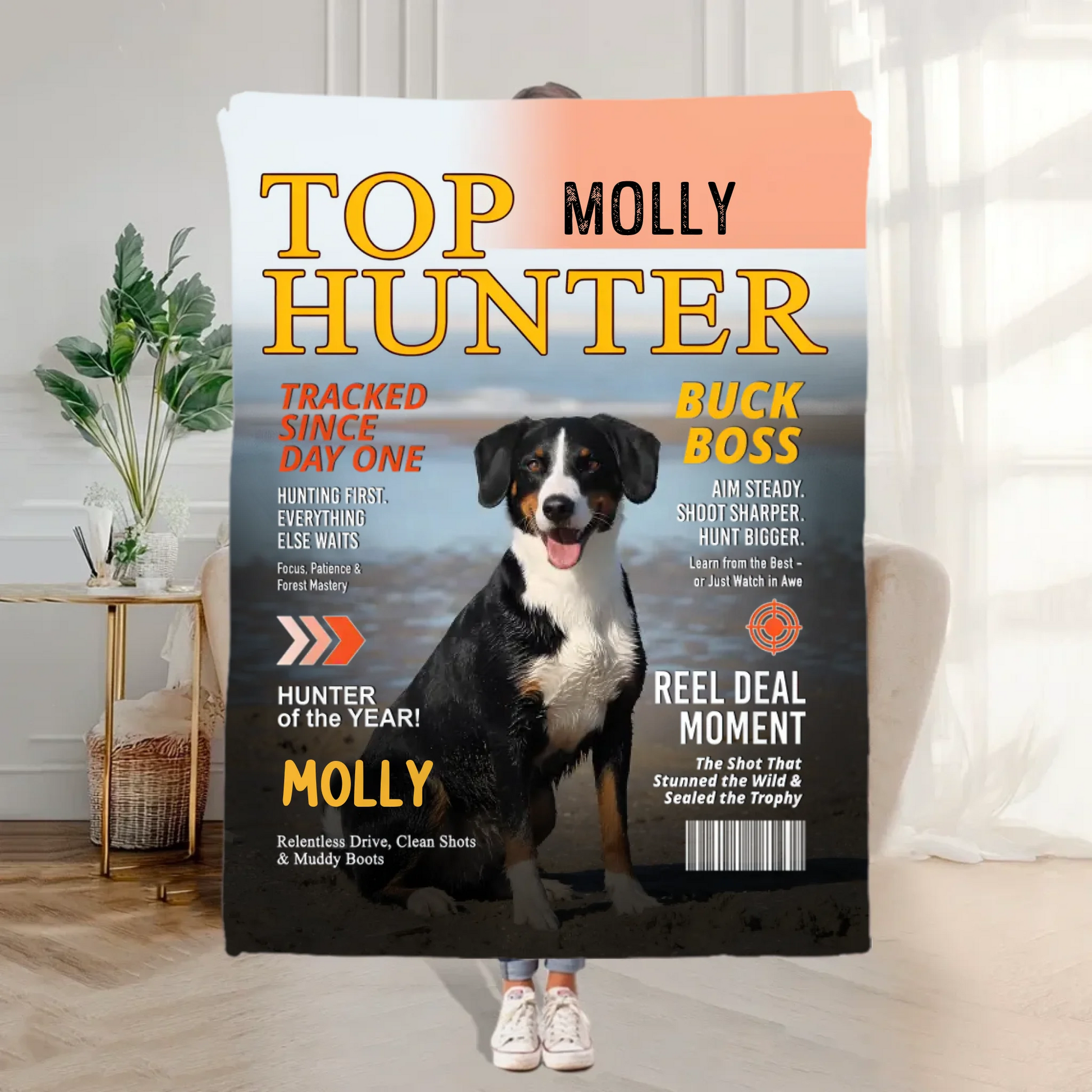 Personalized Starry Sky Angel Wing Pet Photo Soft Throw Blanket Memorial Gift (1)