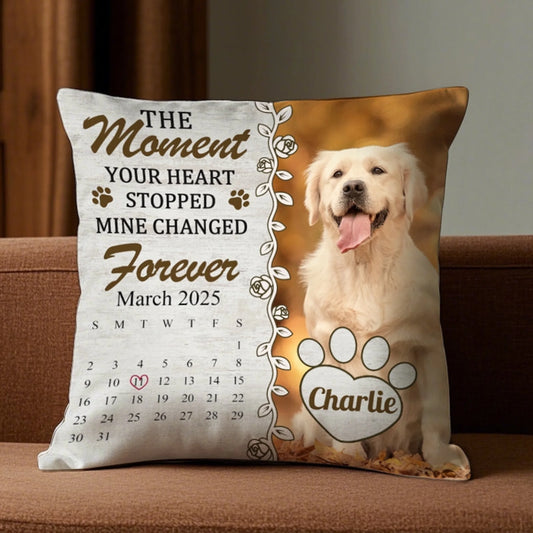 Pet Memorial Personalized Custom Pillow Sympathy Gift For Pet Owners, Pet Lovers