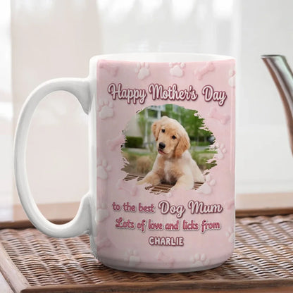 Happy Mother's Day Custom Dog Cat Photo Mug