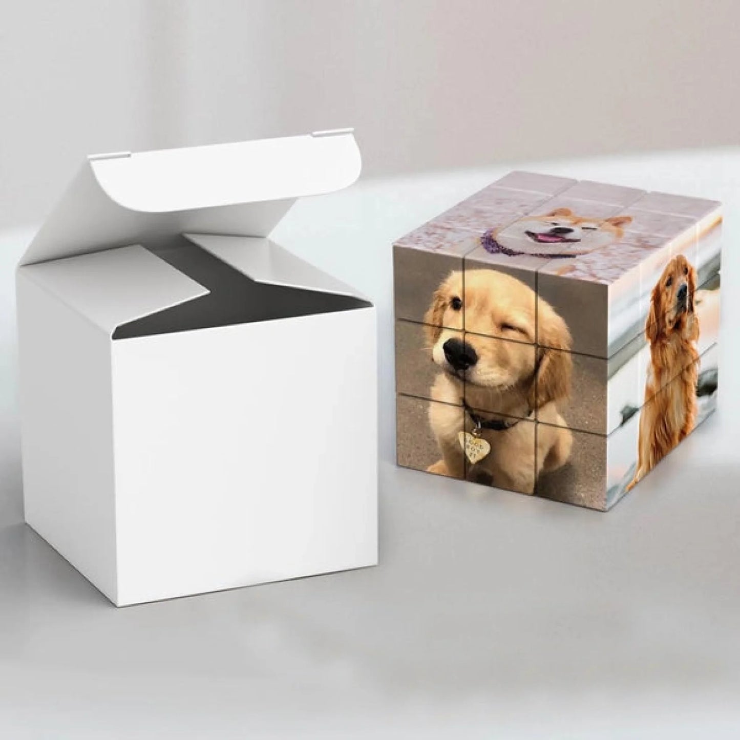 Father's Day Mother's Day Gifts Custom Multi Photo Rubic's Cube