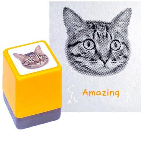 custom cat stamp